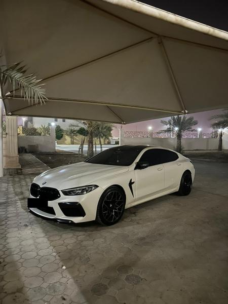 Bmw m8 Grand-coupe competition 2020  ضمان ل ٢٠٢٥ او ٢٠٠ الف كيلو  خليجي  ماشي ٩٣٠٠٠ 